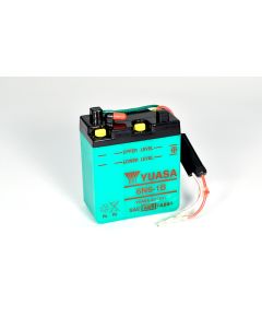 Yuasa 6n6-1B (uten syre) 6V batteri for motorsykkel