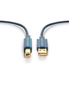 ClickTronic Casual USB 2.0 Cable 1,8M - Datakabel med A/B -plugg