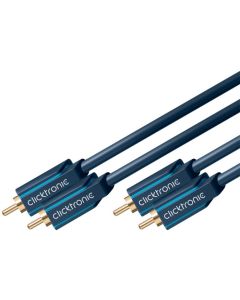 ClickTronic Casual Stereo Audio Cable 0,5m