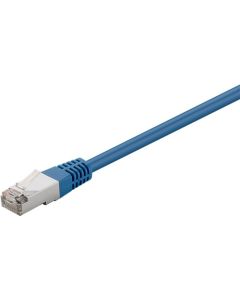 Cat 5e Patch Cable, F/UTP, blå, 10m