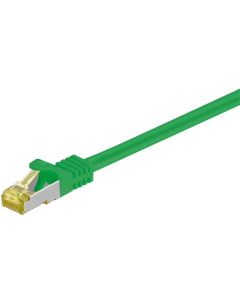 Cat 7 Network Cabinous S/FTP - Grønn - 0,5m