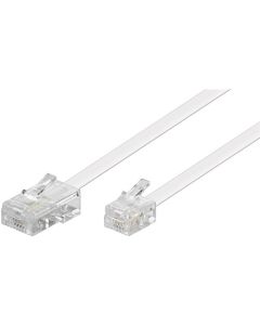 Telefonkabel RJ45 HE (8P4C) til RJ11/RJ14 Han (6P4C)
