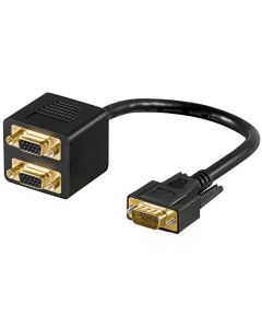 VGA He (15-pinners)> 2x VGA She (15-pinners), VGA He (15-pinn