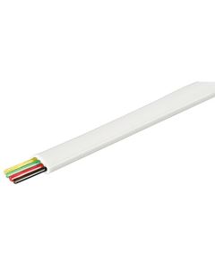 Telefonkabel flat 100 m, AWG 28, CCA 4 Wire
