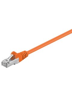 CAT 5E Patch Cable, F/UTP, Orange, 2M