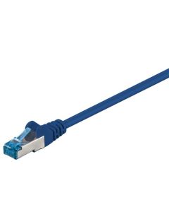 CAT 6A Patch Cable S/FTP (PIMF), blå, 5m