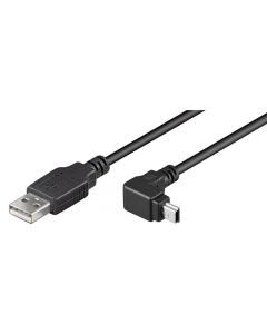 USB til USB Mini 90 ° kabel 1,8m