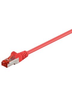 CAT 6 Patch Cable S/FTP (PIMF), rød, 5m