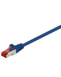 CAT 6 Patch Cable S/FTP (PIMF), blå, 7,5 m