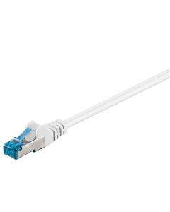 CAT 6A Patch Cable S/FTP (PIMF), hvit, 1,5m