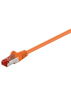 CAT 6 Patch Cable S/FTP (PIMF), oransje, 25m