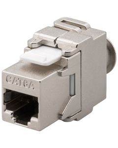 CAT 6A RJ45 Plugs, STP Shielded, 500 MHz,