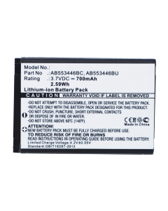 Batteri AB553446 for Samsung ET-E3300 (kompatibel)