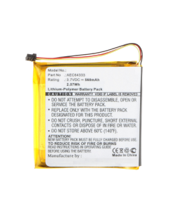 Headset Battery to Beats Studio 2.0 / Solo 2.0 (kompatibel)