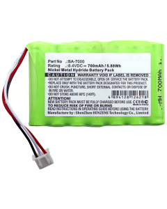 Batteri BA-7000 til Brother P-Touch (kompatibel)
