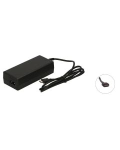 2-kraft-adapter/strømforsyning 5/9/15/20V 65W USB Type-C PD inkludert strømkabel