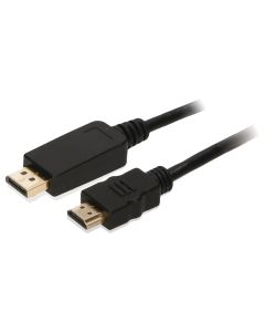 2 -Kraft DisplayPort for HDMI -kabel - 2M
