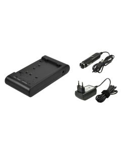 2-kraft CBC9200E-lader til Duracell DR10, DR11 Batteri
