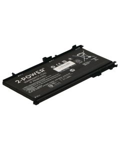 2-kraftbatteri for f.eks. HP omen 15-AX010CA