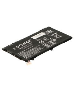 2-kraftbatteri for f.eks. HP Pavilion 14-Al001TU