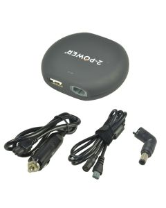 2-power Adaper / strømforsyning for bilen 15-20V 90W + 2.1A USB