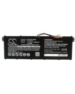 Batteri for gateway B116 -M bærbar PC - 11.4V (kompatibel)