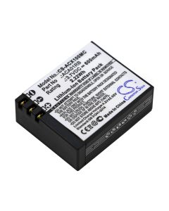 Batteri for Activeon Camera CX - 600mAh