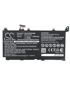 Batteri for Asus R553LF bærbar PC - 11.4V (kompatibel)