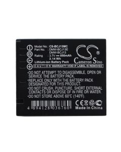 Batteri for Leica -kamera D -LUX5 - 850MAH