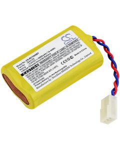 Batteri for Daitem Alarm 145-21X treningsdetektor Outdor - 3.6V