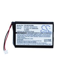 Batteri til Baracoda strekkodeskanner B40160100 - 3.7V