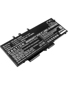 Batteri til Dell Latitude 14 5491 Laptop - 7.6V (kompatibel)