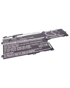 Batteri til Dell Inspirion 14 7000 bærbar PC - 7.4V (kompatibel)