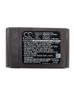 Batteri for Dyson støvsuging DC31 - 2000mAh (kompatibel)
