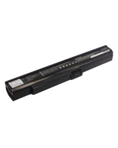 Batteri for Fujitsu FMV -Biblo Loox m/D10 bærbar PC - 10.8V (kompatibel)