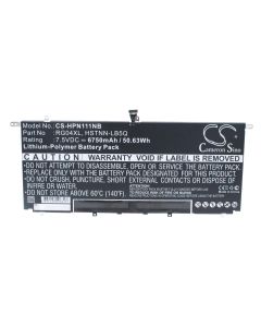 Batteri for HP Specter 13-3000 Laptop - 7.5V (kompatibel)