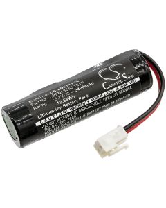 Batteri for Leifheit støvsuger 51000 - 3400mAh (kompatibel)