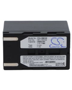 Batteri for Samsung Camera SC -D263 - 2400mAh