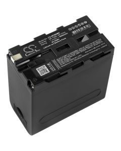 Batteri for Sony Camera CCD -RV100 - 6600mAh