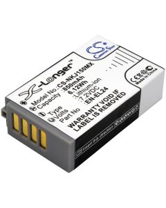 Batteri for Nikon Camera 1 J5 - 850mAh