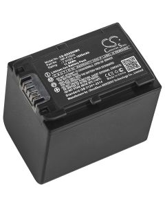 Batteri for Sony Camera FDR -AX33 - 1600mAh