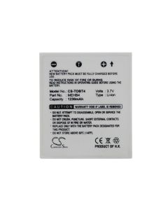 Batteri for Toshiba -kamera Gigashot v10 - 1230mAh