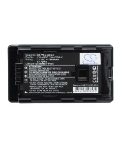 Batteri til Panasonic Camera AG -AC130 - 7800mAh