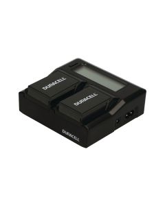 Duracell batterilader for Canon LP-E10 med 2 ladekanaler