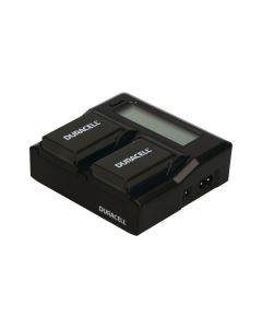 Duracell batterilader for Nikon en-EL14 med 2 ladekanaler