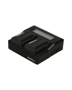Duracell batterilader for Nikon en-EL15 med 2 ladekanaler