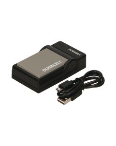 Duracell Dro5945 Batterilader for Olympus BLS-1, BLS-5, Fujifilm NP-140