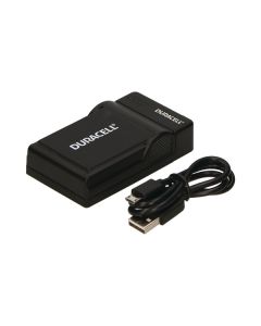 Duracell DRP5953 Batterilader for Panasonic DMW-BCF10E, DMW-BCG10, DMW-BCJ13E