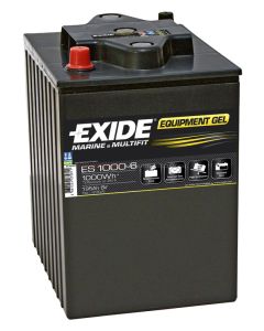 Exide Marine and Multifit ES1000-6 Gel Battery - 6V 195ah (20h)