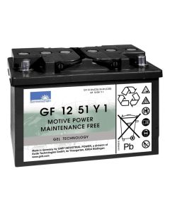 Exide Sonnenschein GF12051Y -1 gelbatteri - 12V 56AH (20H)